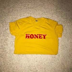 Yellow HONEY shirt